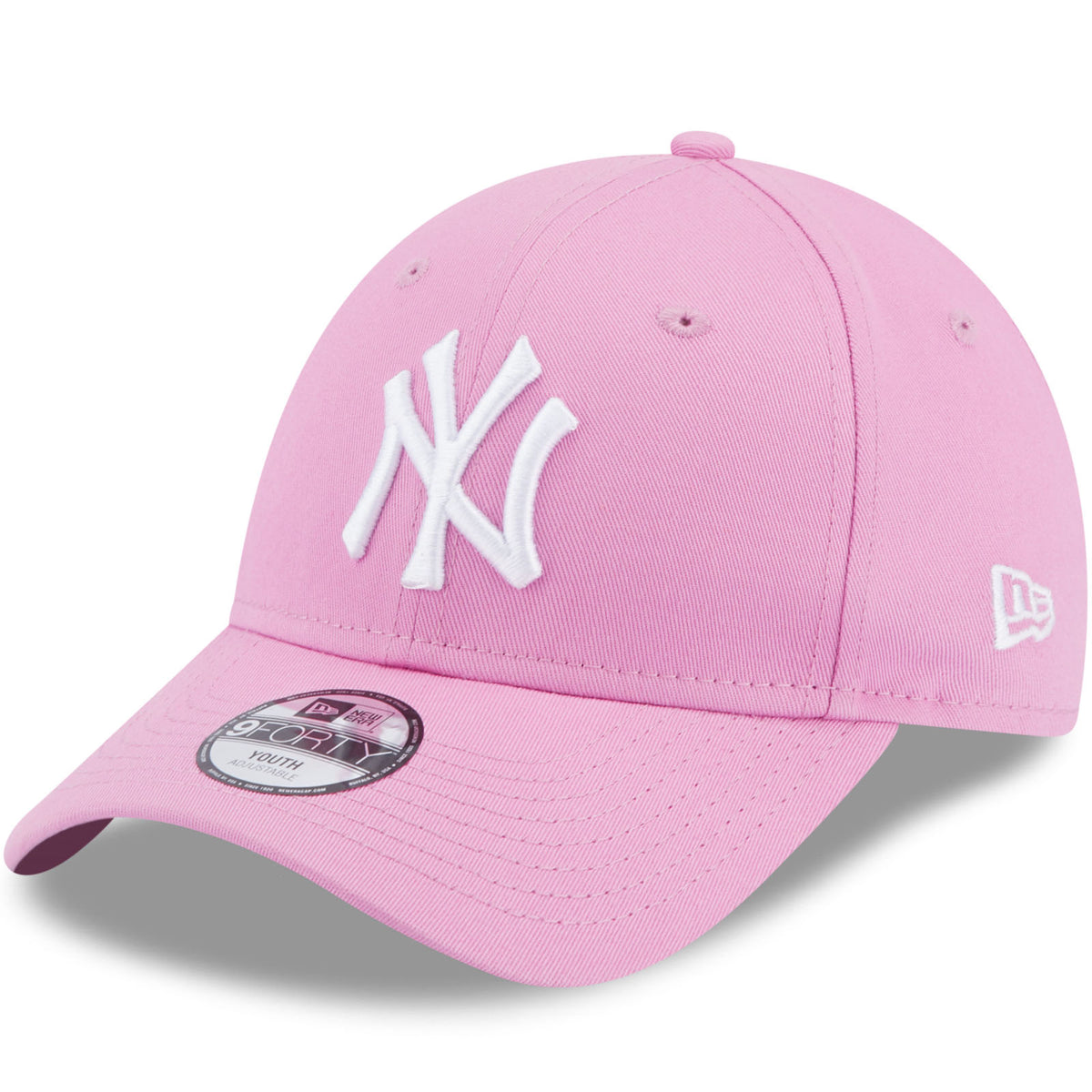 New York Yankees Girls Youth Pink Lovely T-Shirt