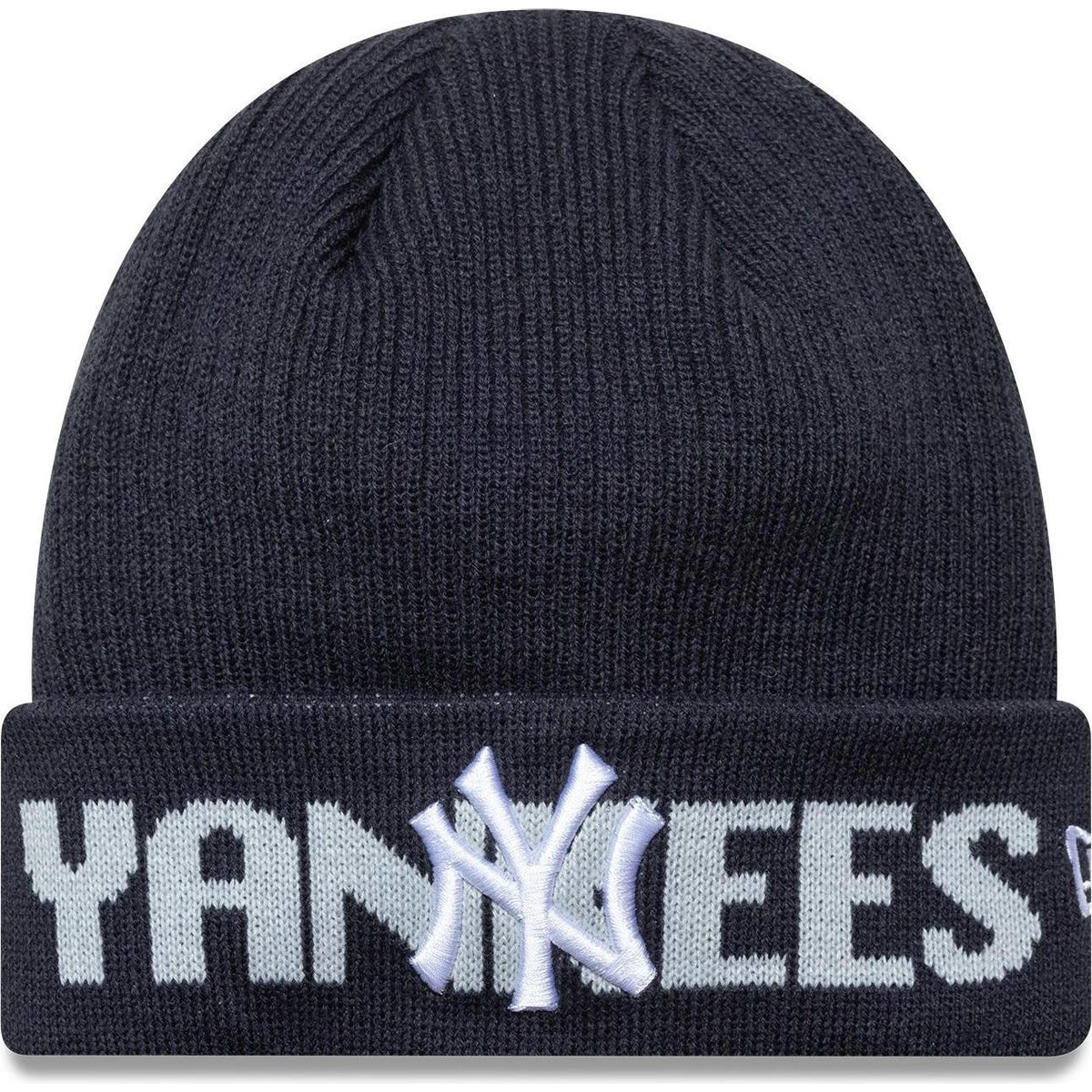 New Era Mens KNIT MEDIUM New York Yankees Beanie - Navy - One Size