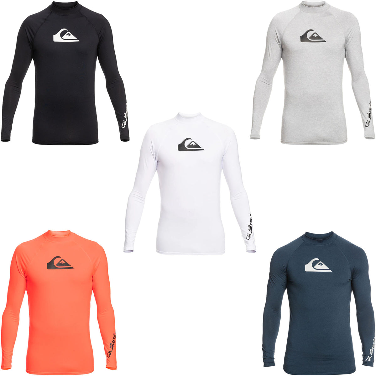 Quiksilver Mens All Time Long Sleeve UPF 50 Rash Vest