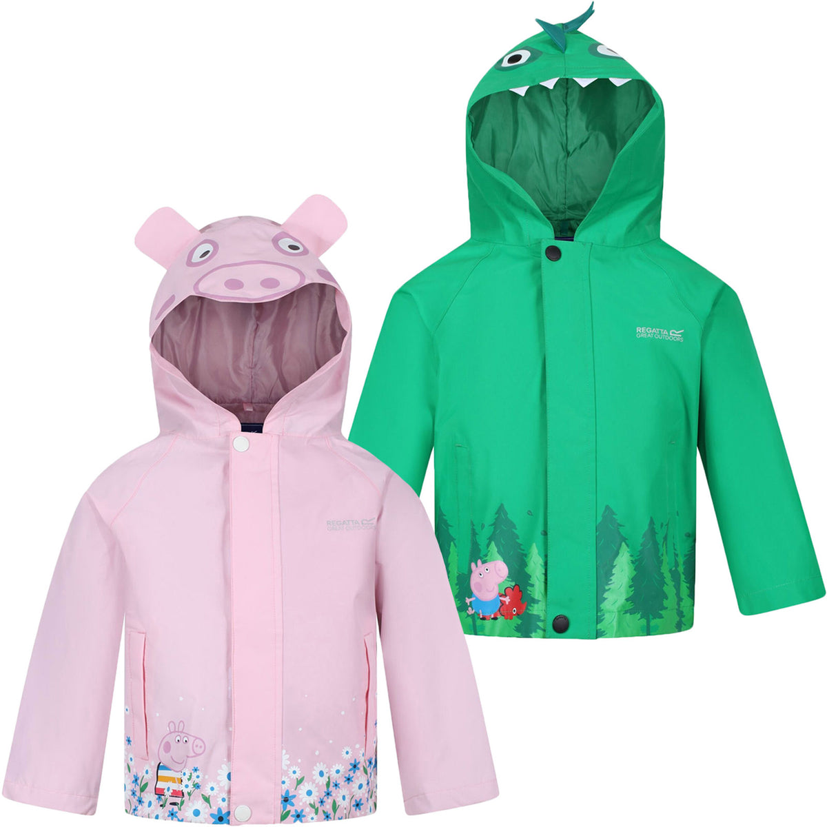 Regatta Kinder-Überziehhose Peppa Pig – Wasserdicht, Atmungsaktiv, Mit Packtasche