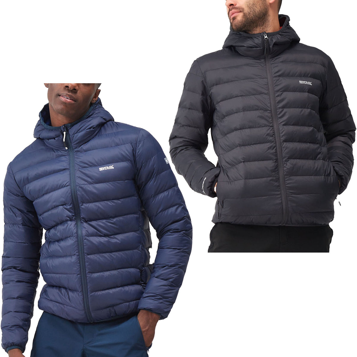 Regatta Mens Marizion Baffled Water-Repellent Jacket Coat  Avenue 85