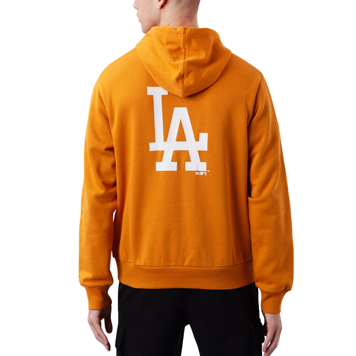 Men’s Sweatshirt Without Hood New Era MLB La Dodgers Orange - L