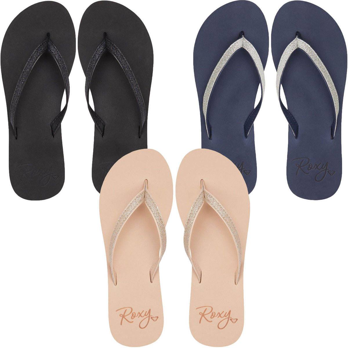 Roxy flip flops discount uk