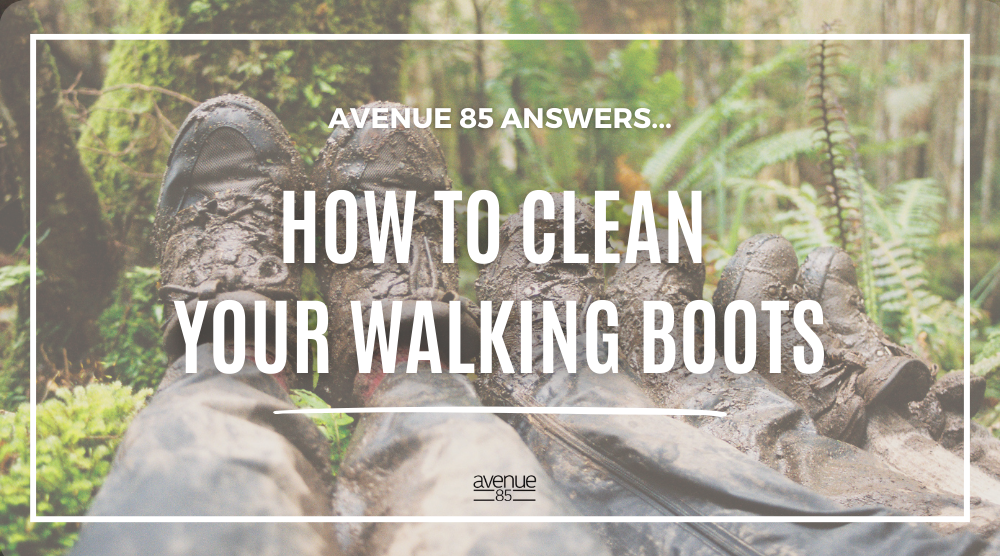 How to clean your walking boots