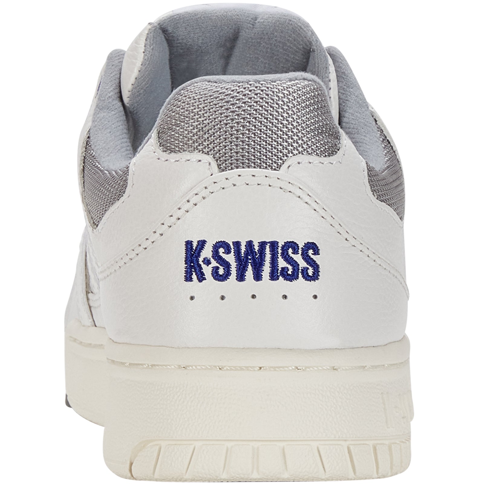 K-Swiss Mens GSTAAD Gold Leather Chunky Trainers White/Grey