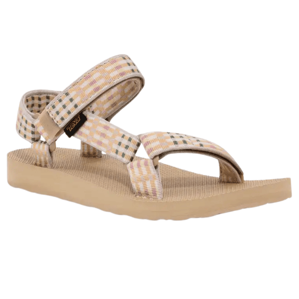 Modern Check Taupe