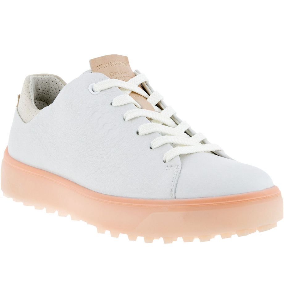 ECCO Womens Golf Tray Leather Golf Shoes Avenue 85