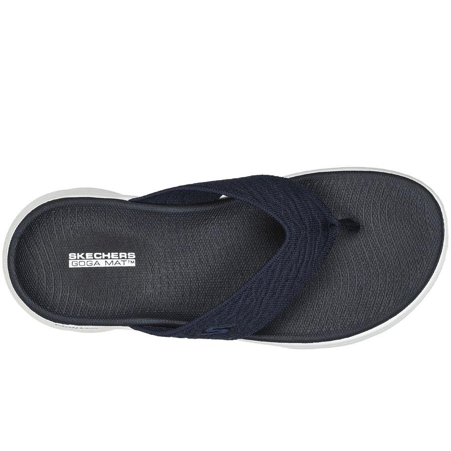 Skechers goga mat flip flops on sale