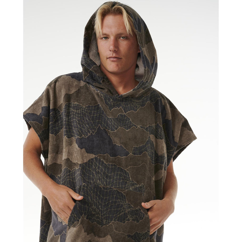 Rip Curl Mens Combo Poncho Black Olive Avenue 85