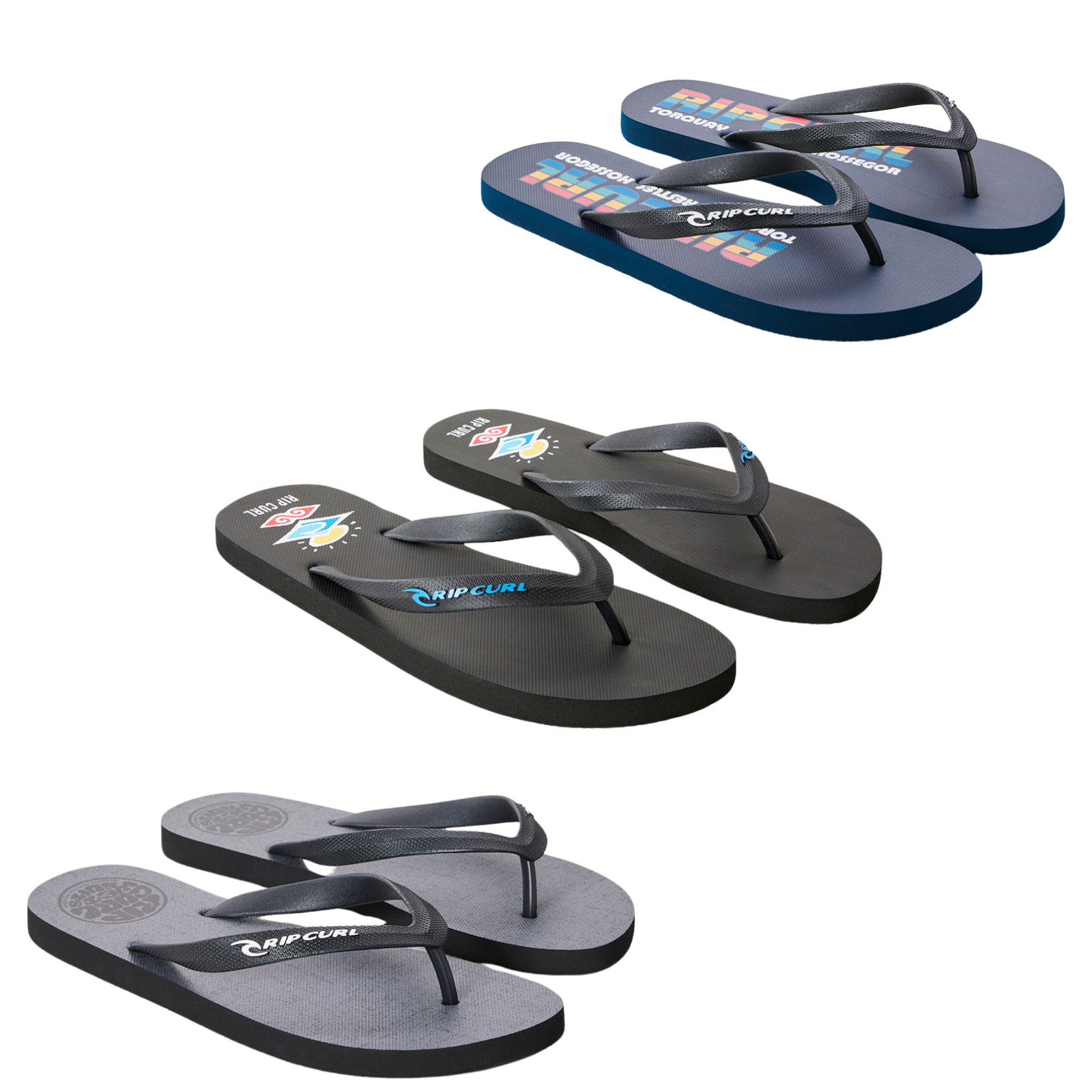 Rip curl flip flops mens shop