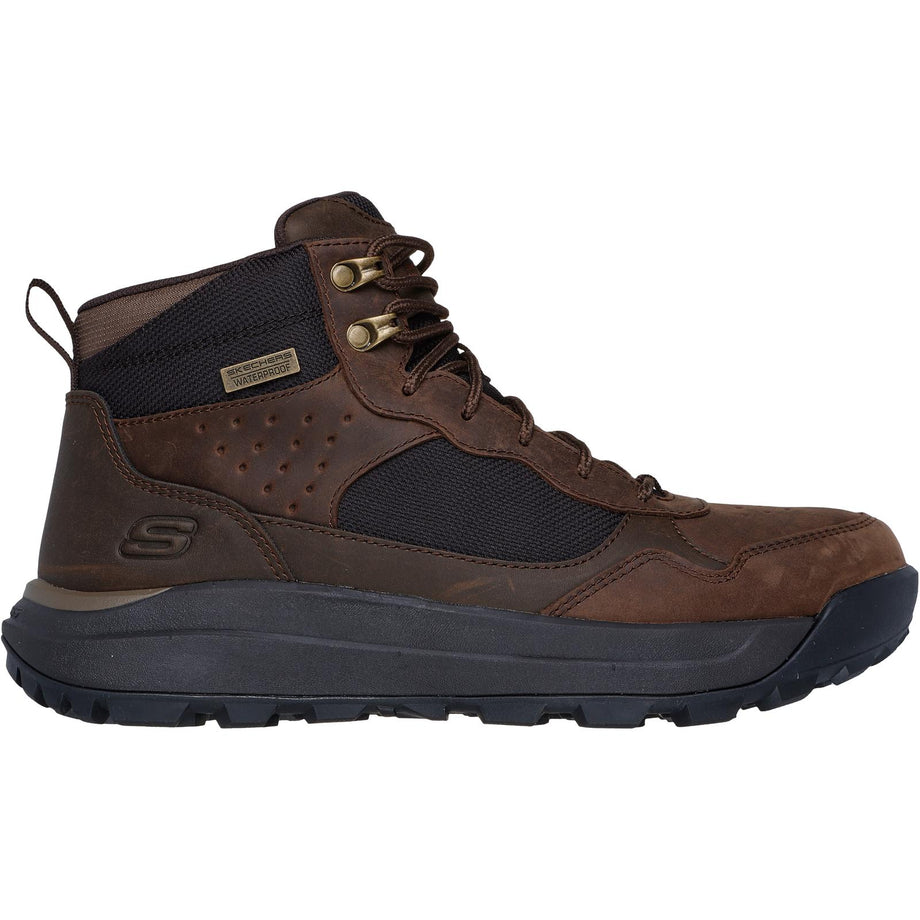 Skechers waterproof mens walking boots sales