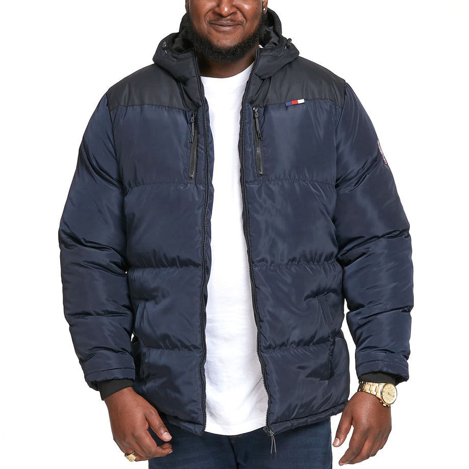 Puffer Jacket Mens Quilted Jacket Big And Tall D555 Mens Alban Big