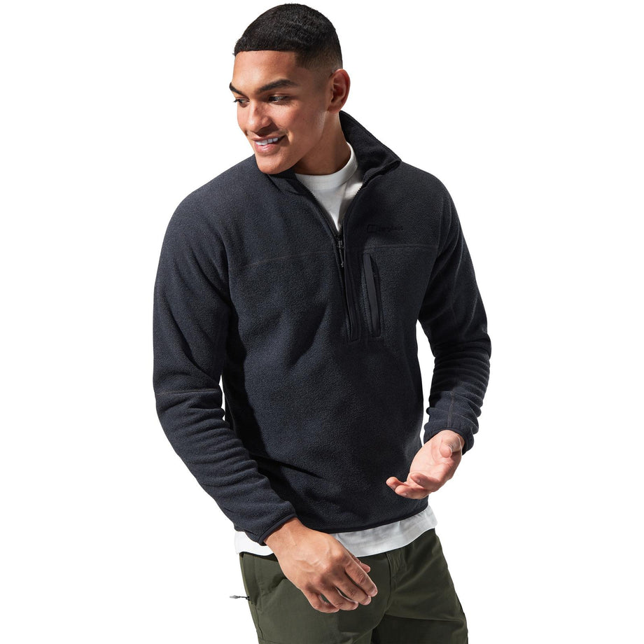 Berghaus stainton mens half zip fleece sale