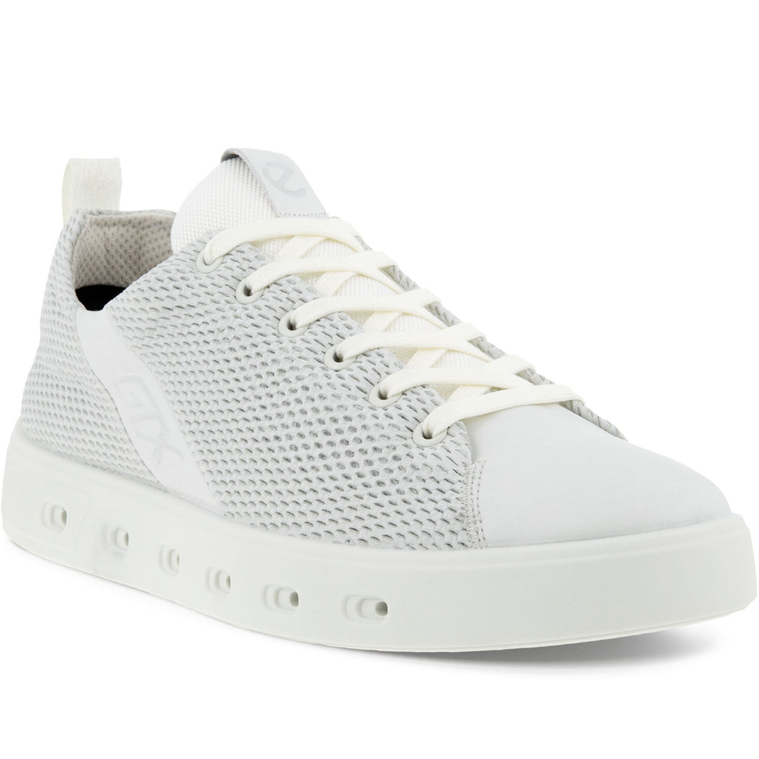 ECCO Mens Street 720 Leather Mesh GORE-TEX Trainers – Avenue 85