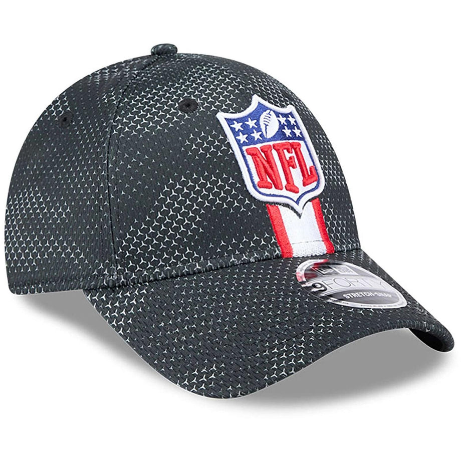 New Era Mens 9FORTY NFL Official Logo Cap Black Avenue 85