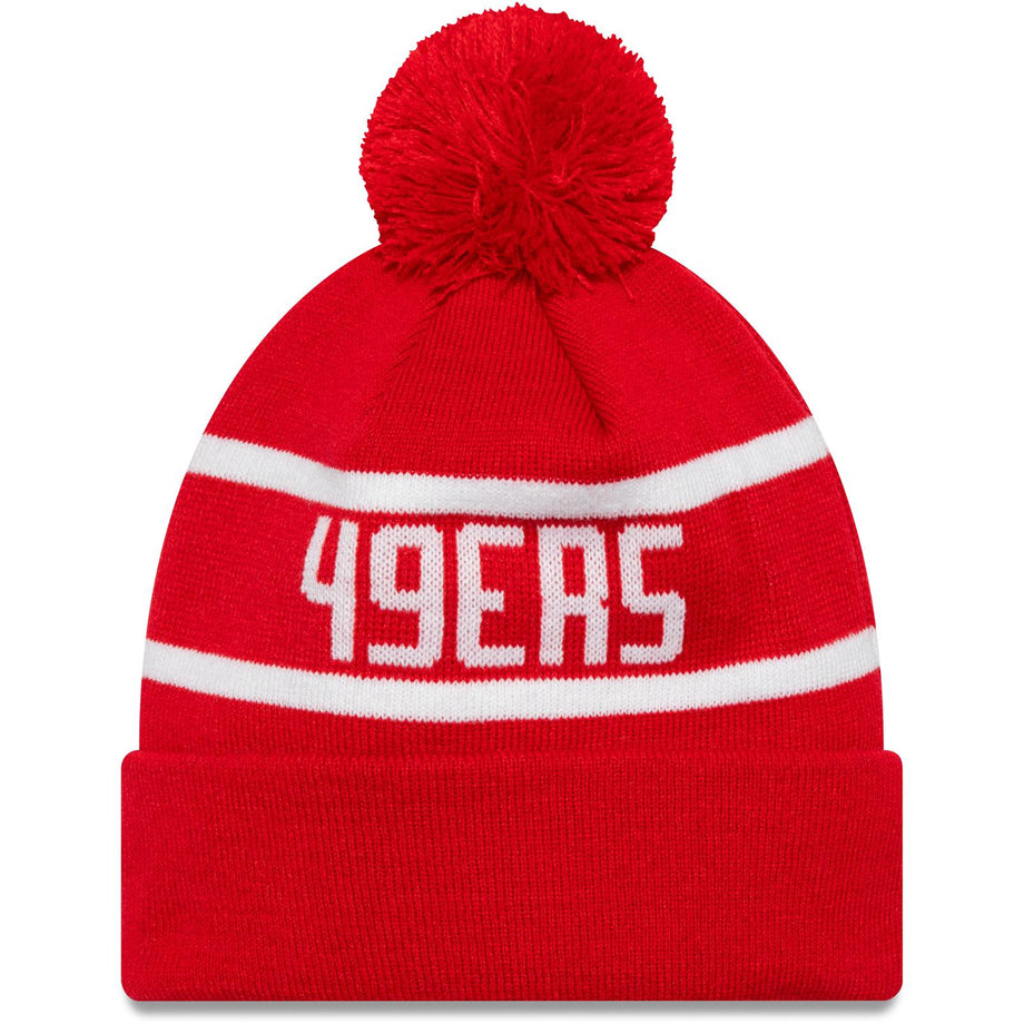 New Era San Francisco 49ers Bobble Hat Red Avenue 85