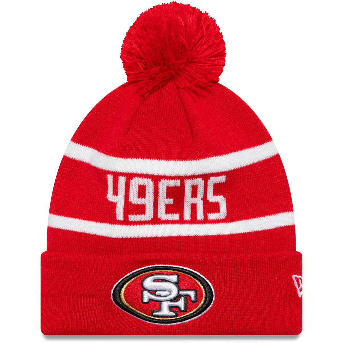 New Era San Francisco 49ers Bobble Hat - Red – Avenue 85