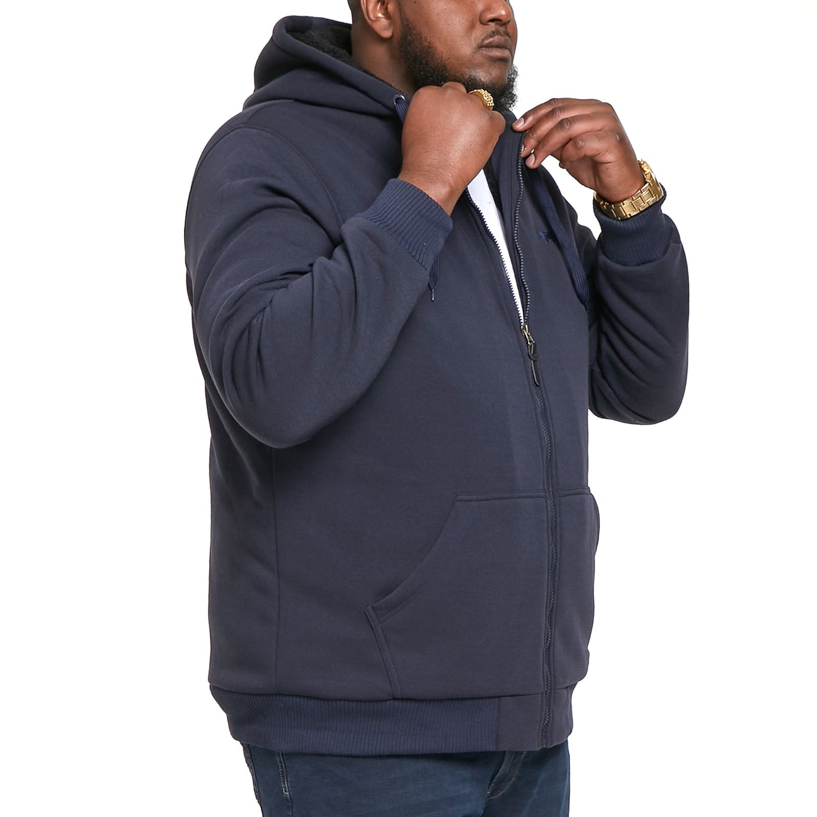 Mens big and clearance tall sherpa lined jacket