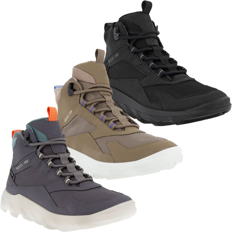 ECCO Womens MX Mid Cut GORE-TEX Walking Trainers