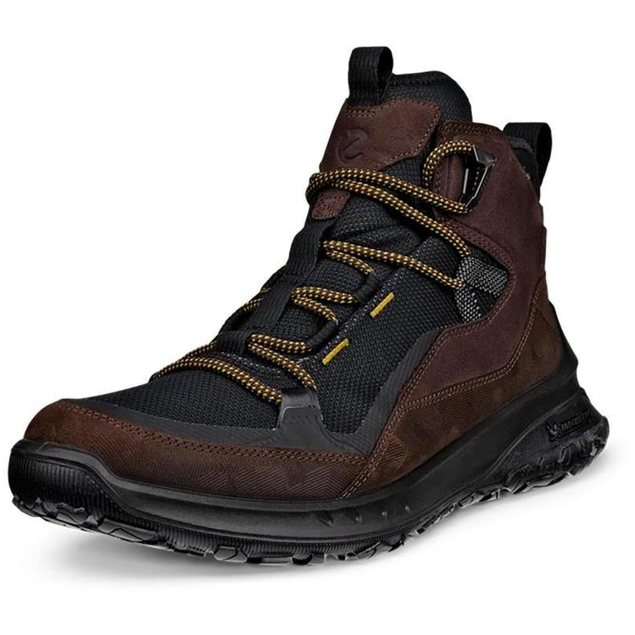 ECCO Mens Ult Trn Mid Rise Waterproof Leather Walking Hiking Boots Sho Avenue 85