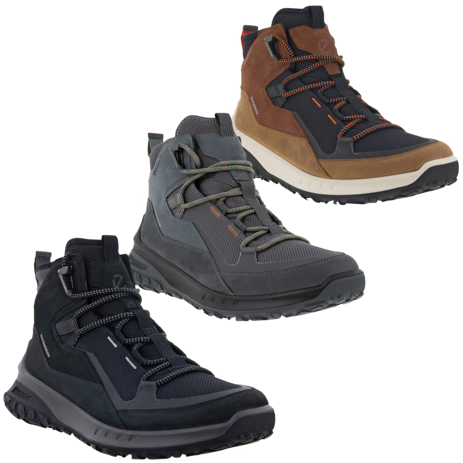 Ecco Biom Ecco Winter Zone Boots ECCO Mens ULT-TRN Nubuck