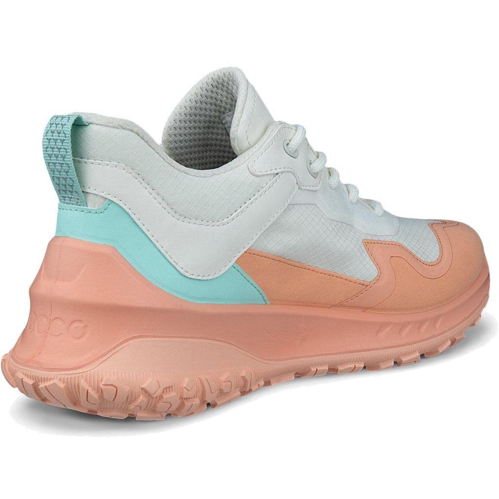 Dusty Peach/White/Emerald