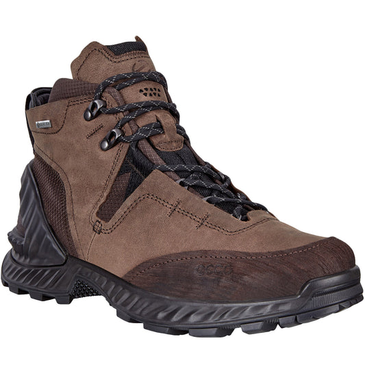 ECCO Mens Exohike Gore-Tex Leather Hiking Boots Mocha – Avenue 85
