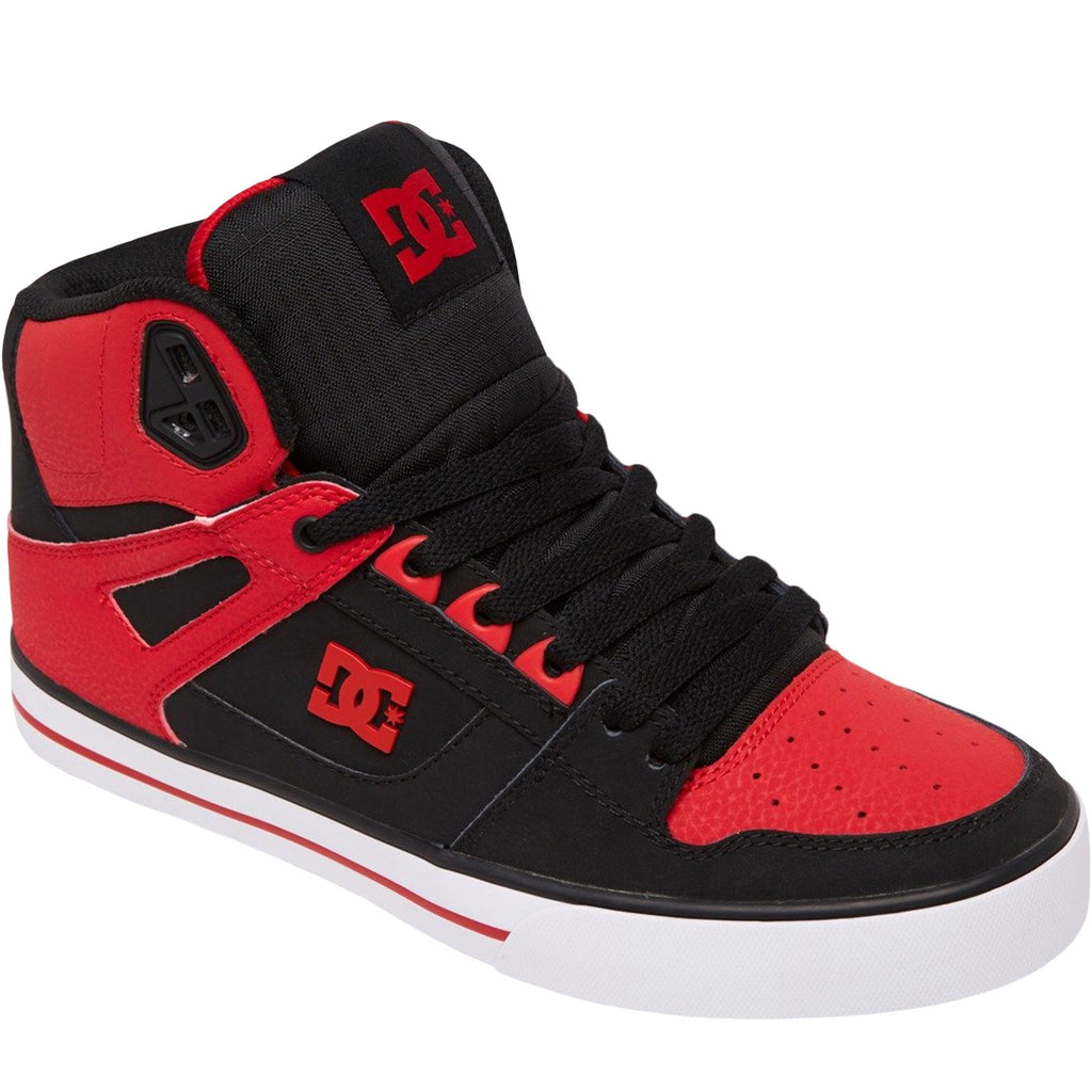 DC Shoes Mens Pure High Leather High Top Trainers Avenue 85