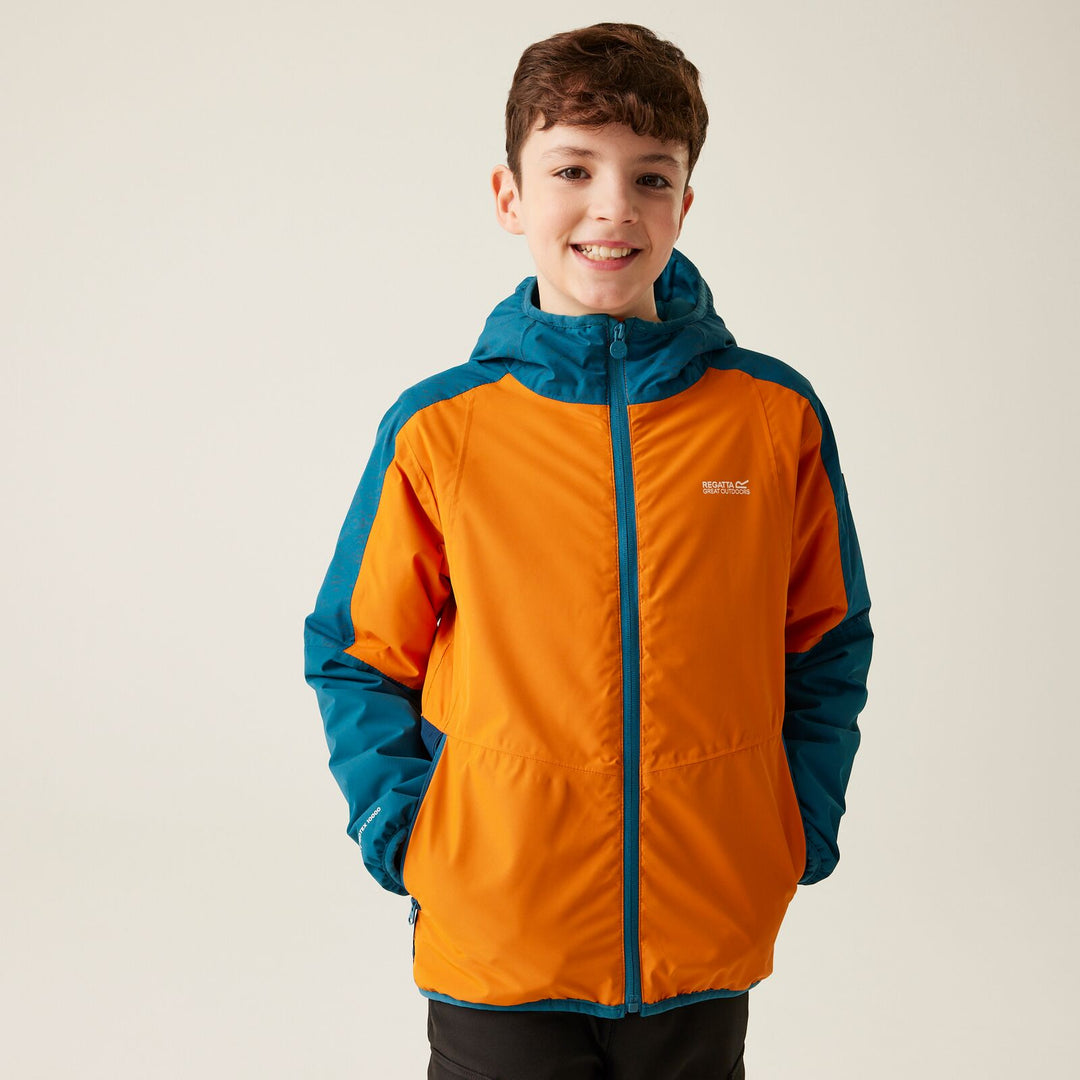Hooded Jacket Regatta Bibiana Waterproof Jacket Regatta Kids