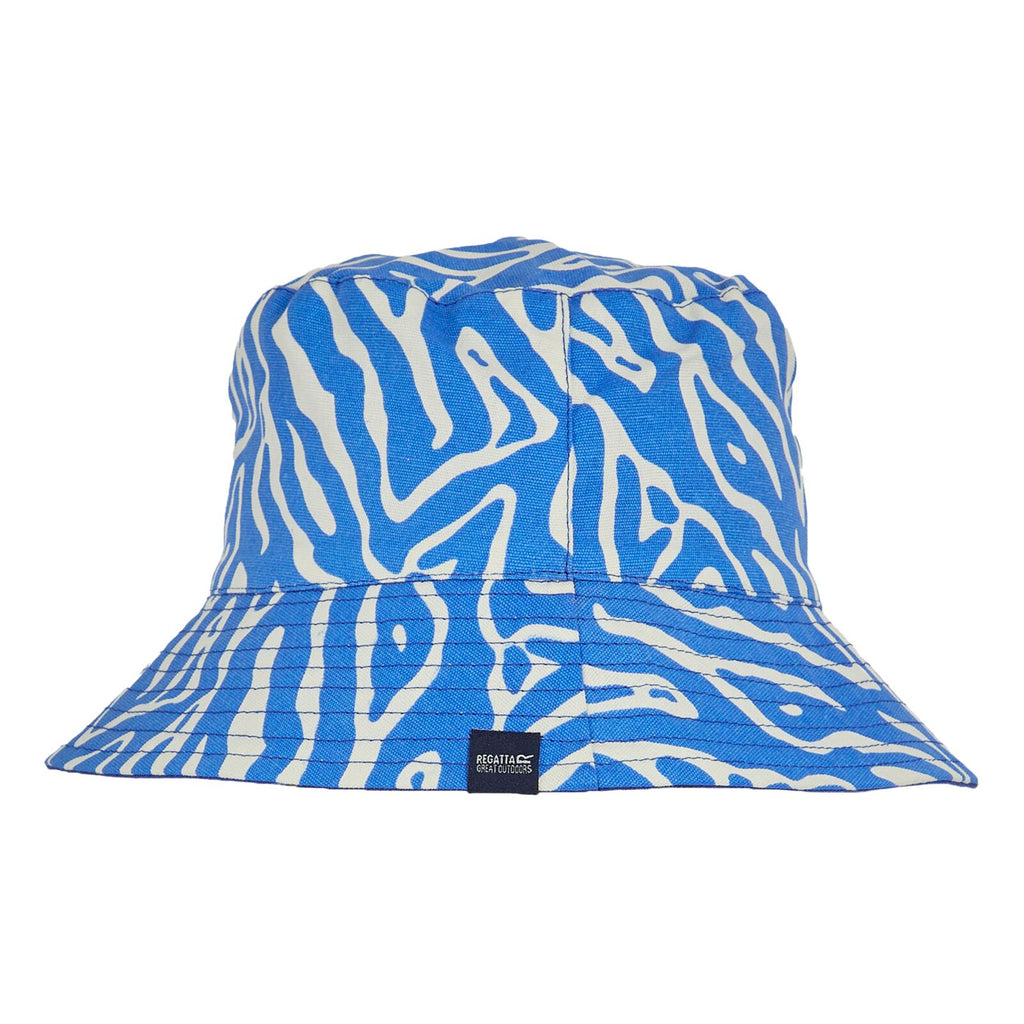 Abstract Print/Blue