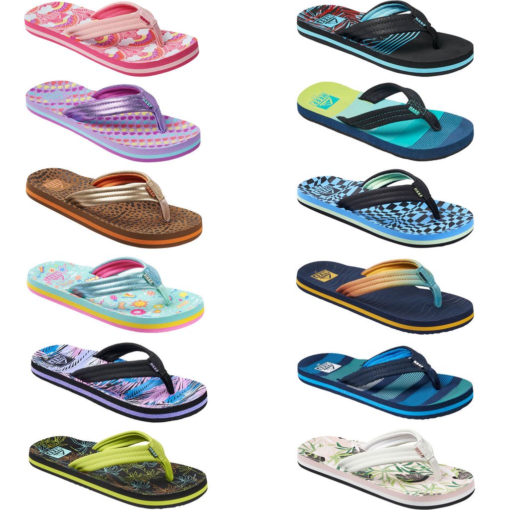 Kids store reef thongs