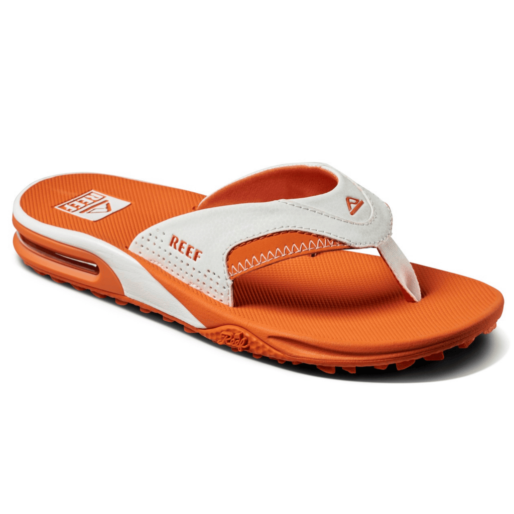 White/Orange