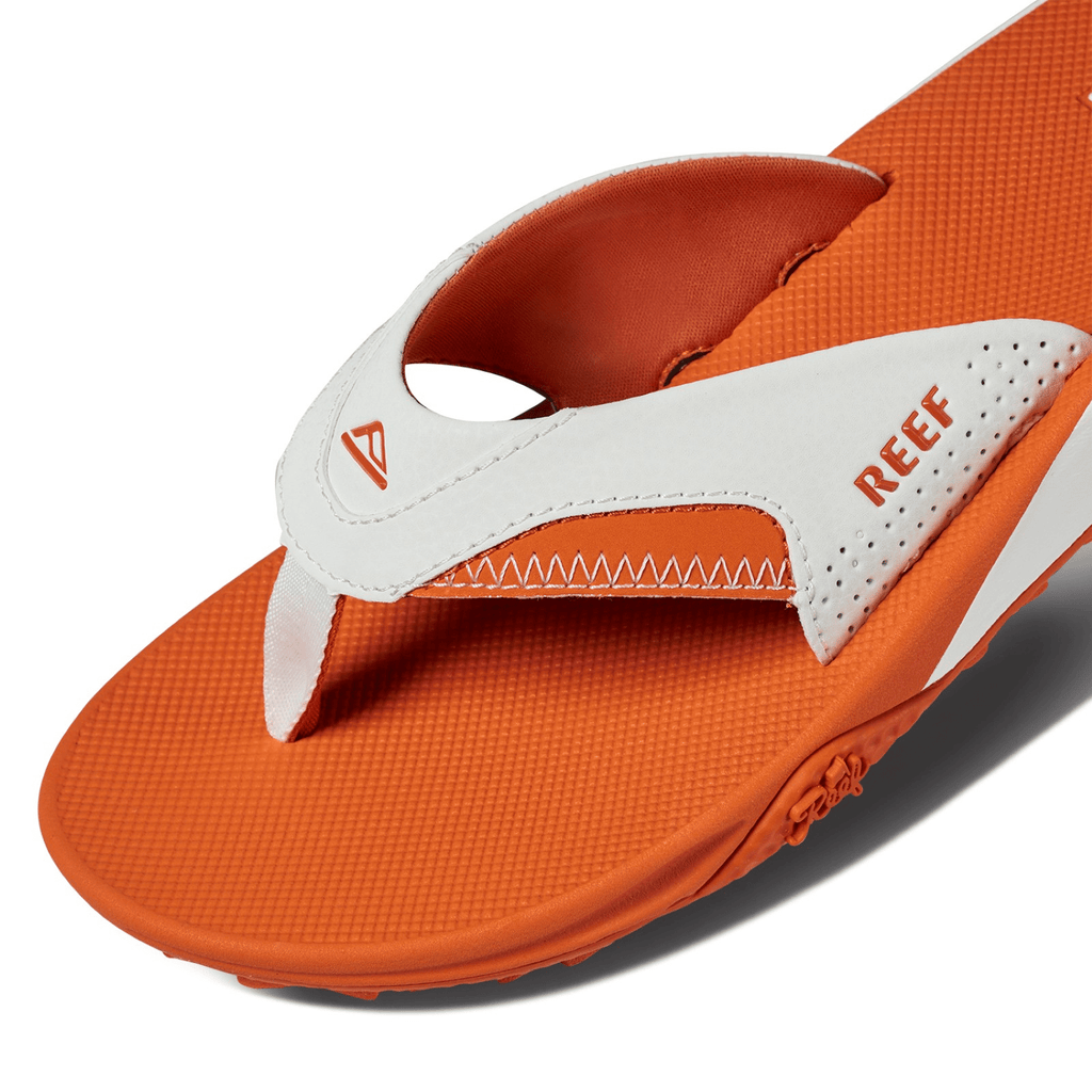 White/Orange