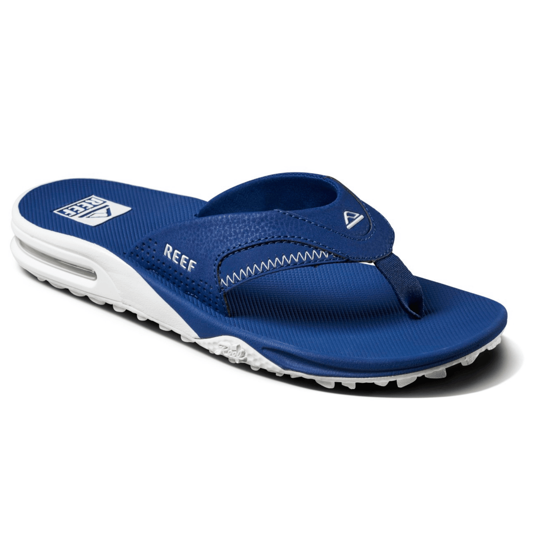 Reef Fanning Flip Mens Blue Reef Flip Flops Reef Mens Fanning