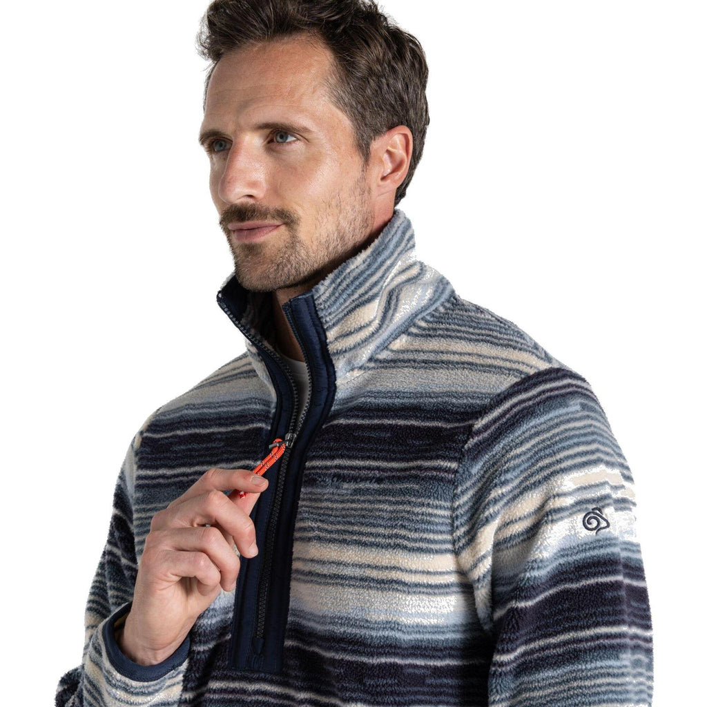 Blue Navy Print