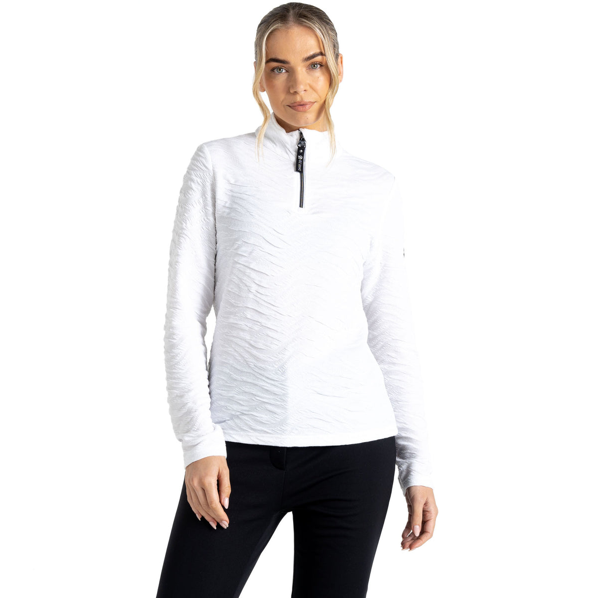 Dare 2B Interfused II Maglia Uomo Strato Intermedio, Leggera, Termica E Traspirante, Con Mezza Cerniera E Protezione Mento