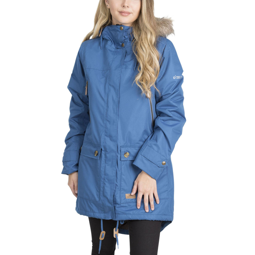 Trespass Womens Clea Waterproof Long Parka Jacket – Avenue 85