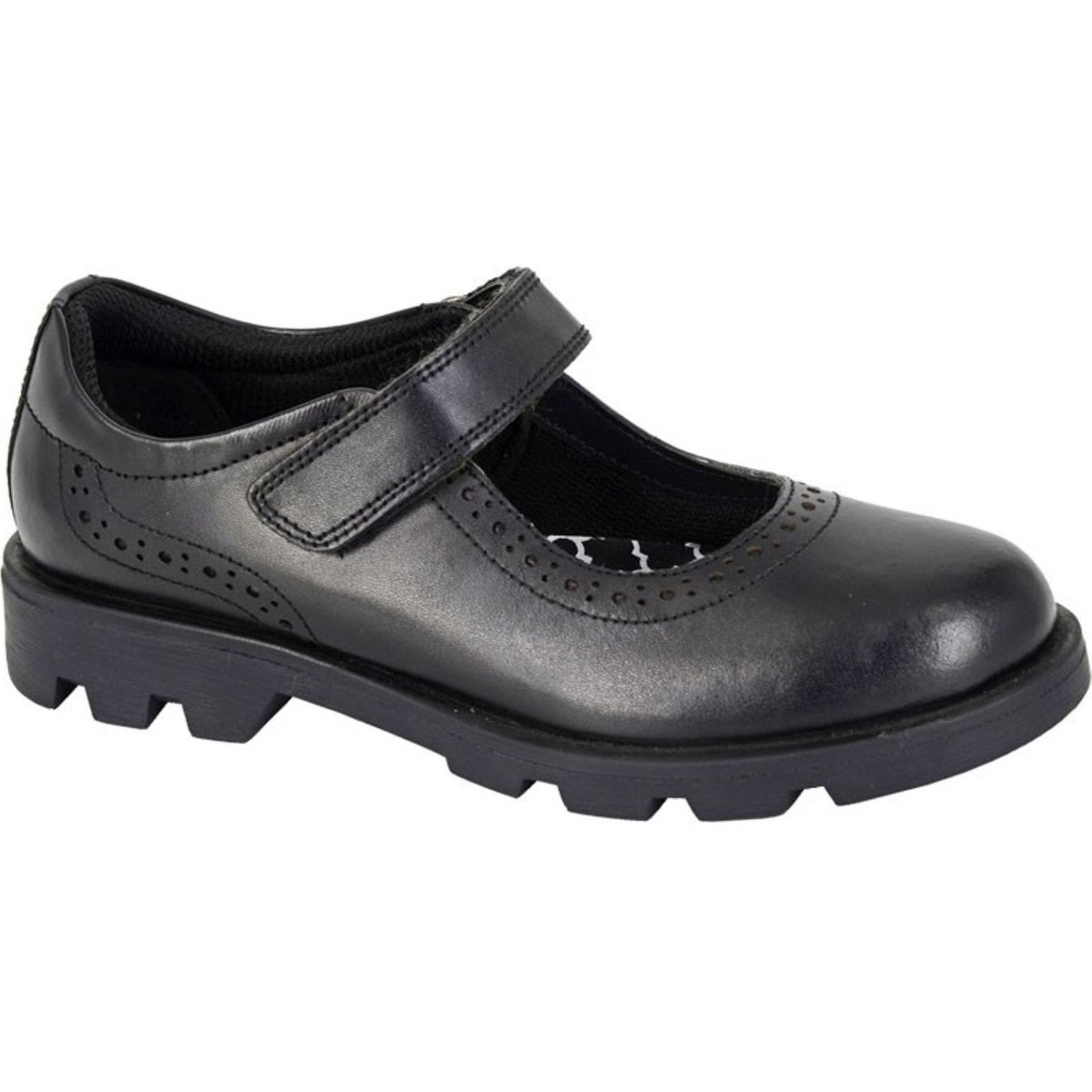 Roamers Kids Bar Hook & Loop School Shoes – Avenue 85
