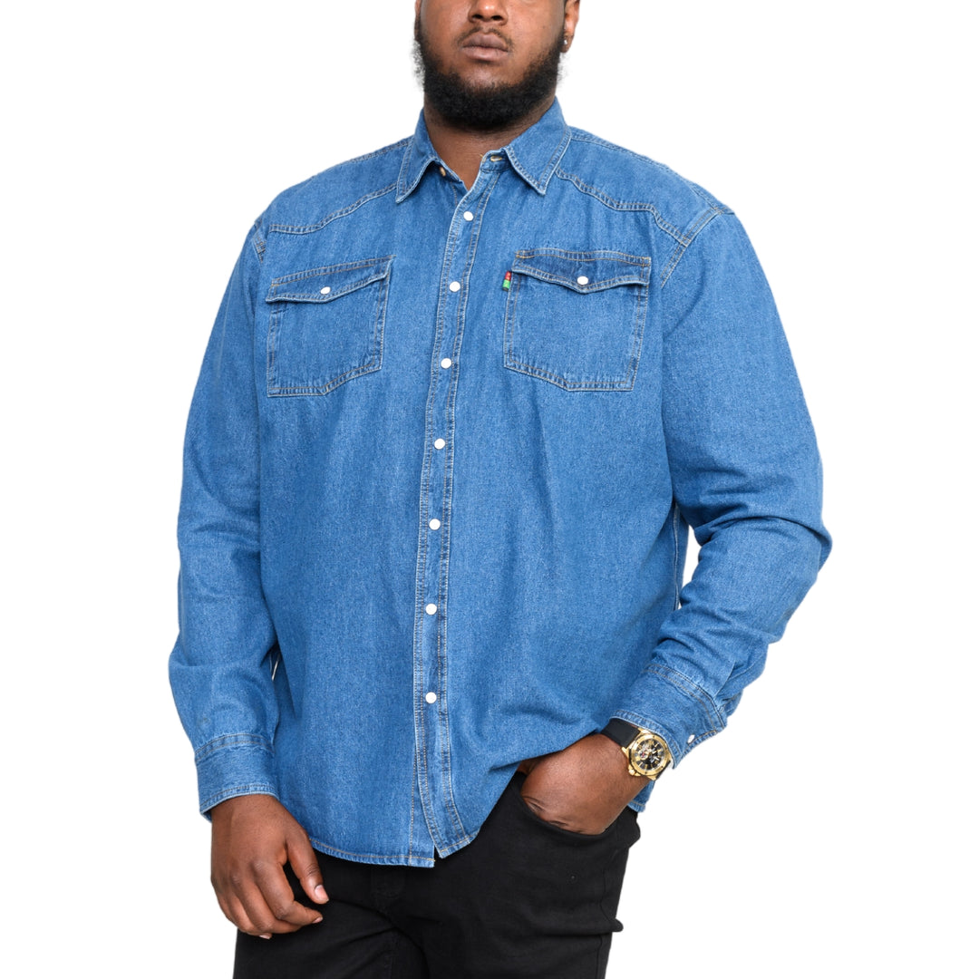 D555 Duke London Mens Big Tall Kingsize Western Style Denim