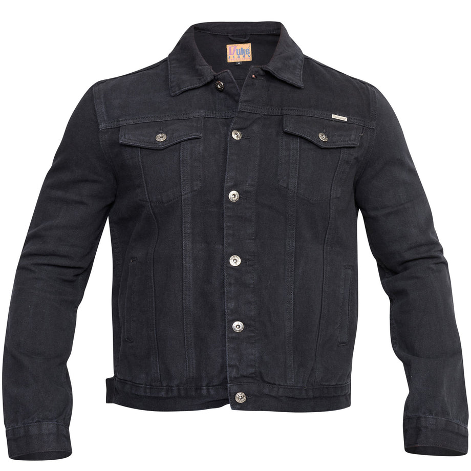 D555 Mens Big Tall Western Style Trucker Denim Jacket Avenue 85