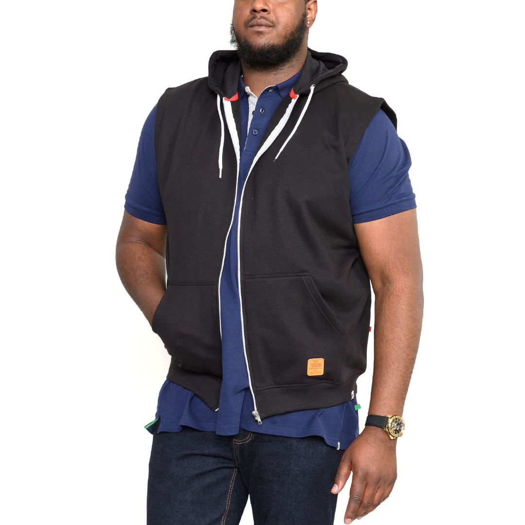 D555 Mens Blake Big Tall Kingsize Sleeveless Hoodie – Avenue 85