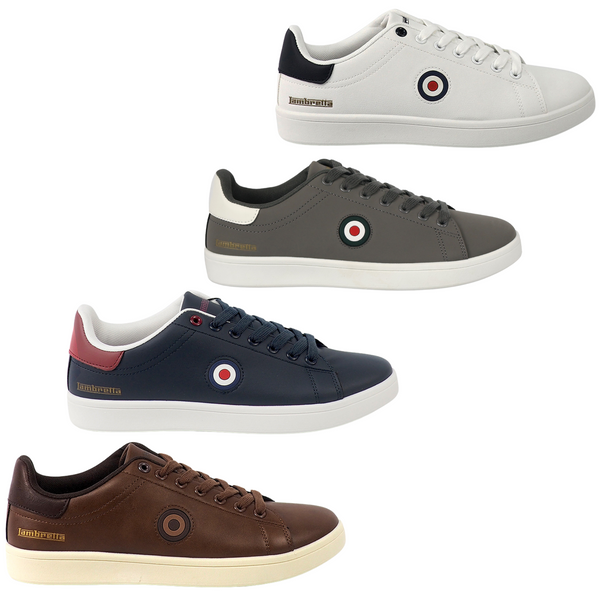 Lambretta Mens Pinball 2 Trainers Avenue 85