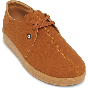Lambretta Mens Panda Lace Up Suede Retro Shoes – Avenue 85
