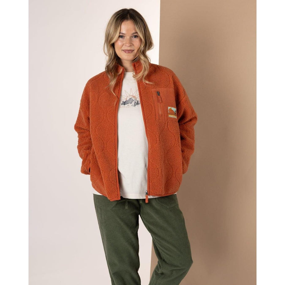 Saltrock Womens Jarvis Jacquard Full Zip Fleece – Avenue 85