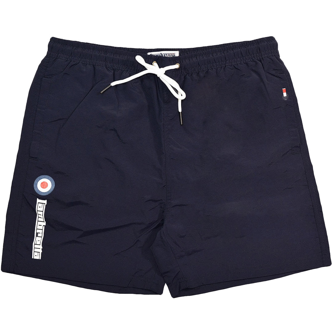 Lambretta Target Logo Swim Shorts Navy – Avenue 85