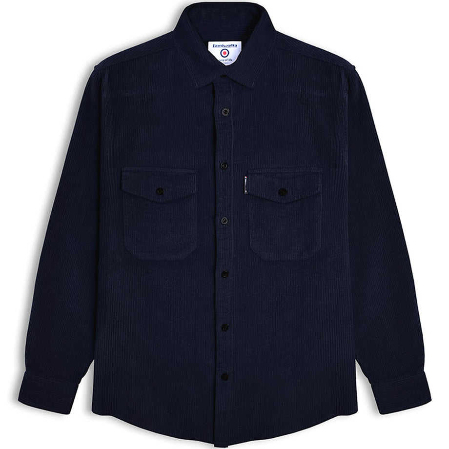 ミュージシャン RILY Corduroy shirt Blue ミュージシャン RILY Corduroy shirt Blue CODE-ZERO Corduroy
