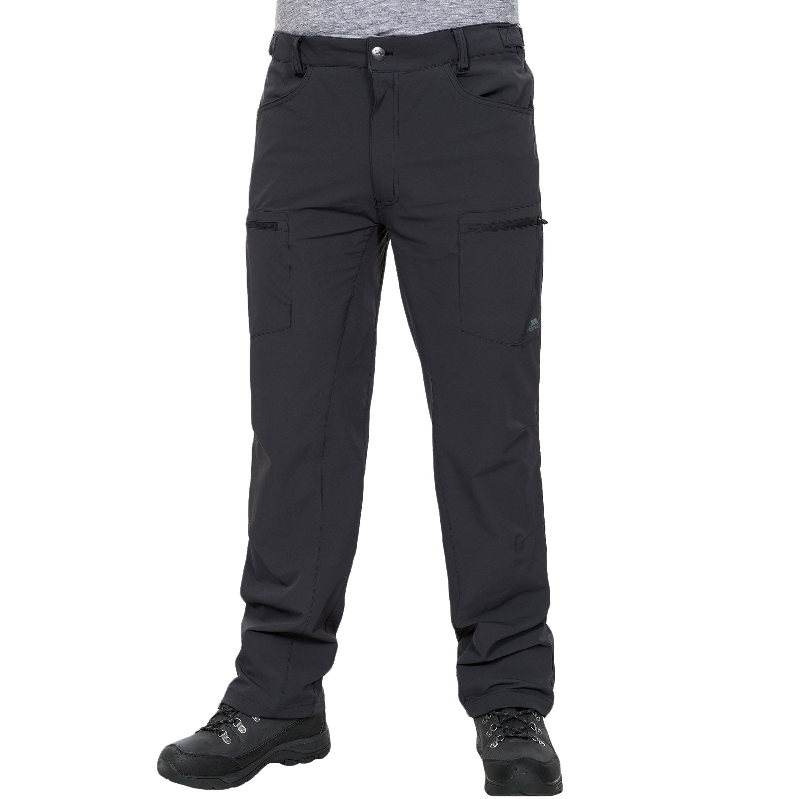 Trespass Mens Tuned Quick Dry Cargo Trousers Black – Avenue 85