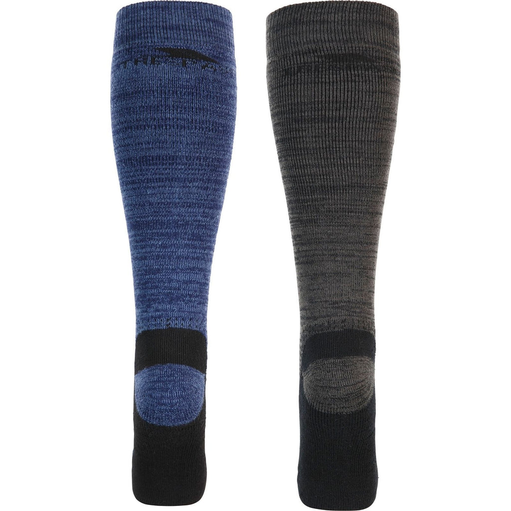 Navy/ Carbon Melange