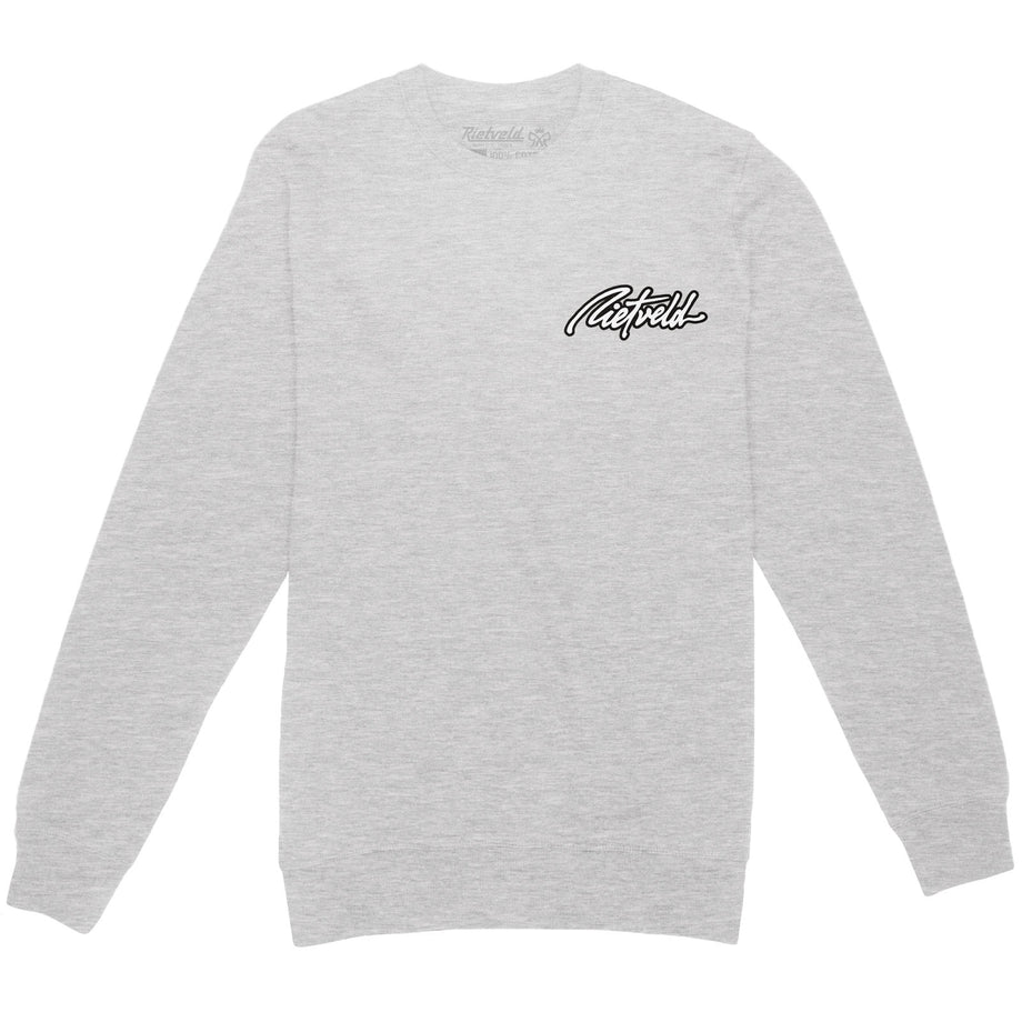 美品 WAKE MINNANO Logo Crewneck SW グレーXL Rietveld Mens Dakine Surf Dazine Crew Neck Sweatshirt - Grey