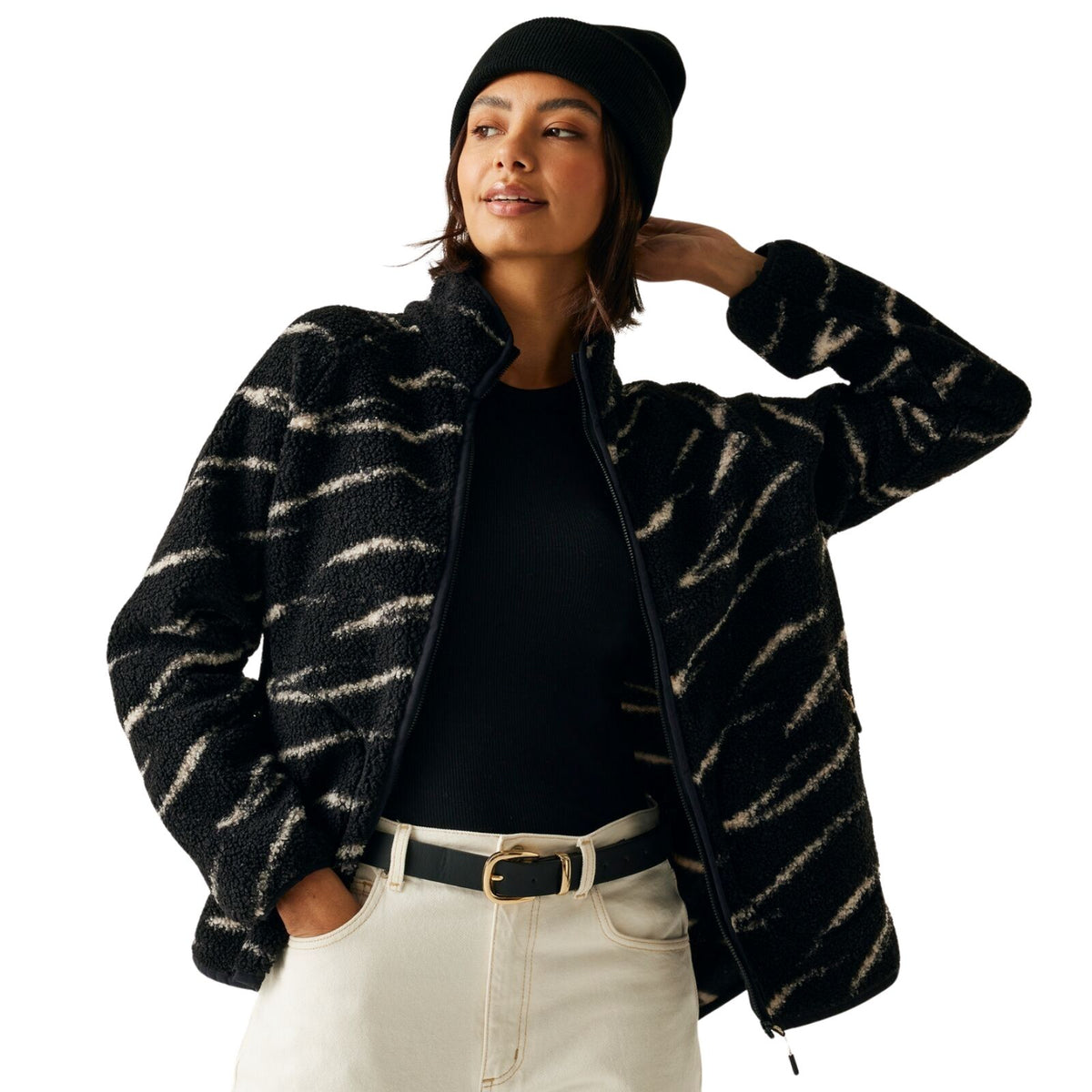 Regatta Womens Frankie Borg Full Zip Fleece – Avenue 85